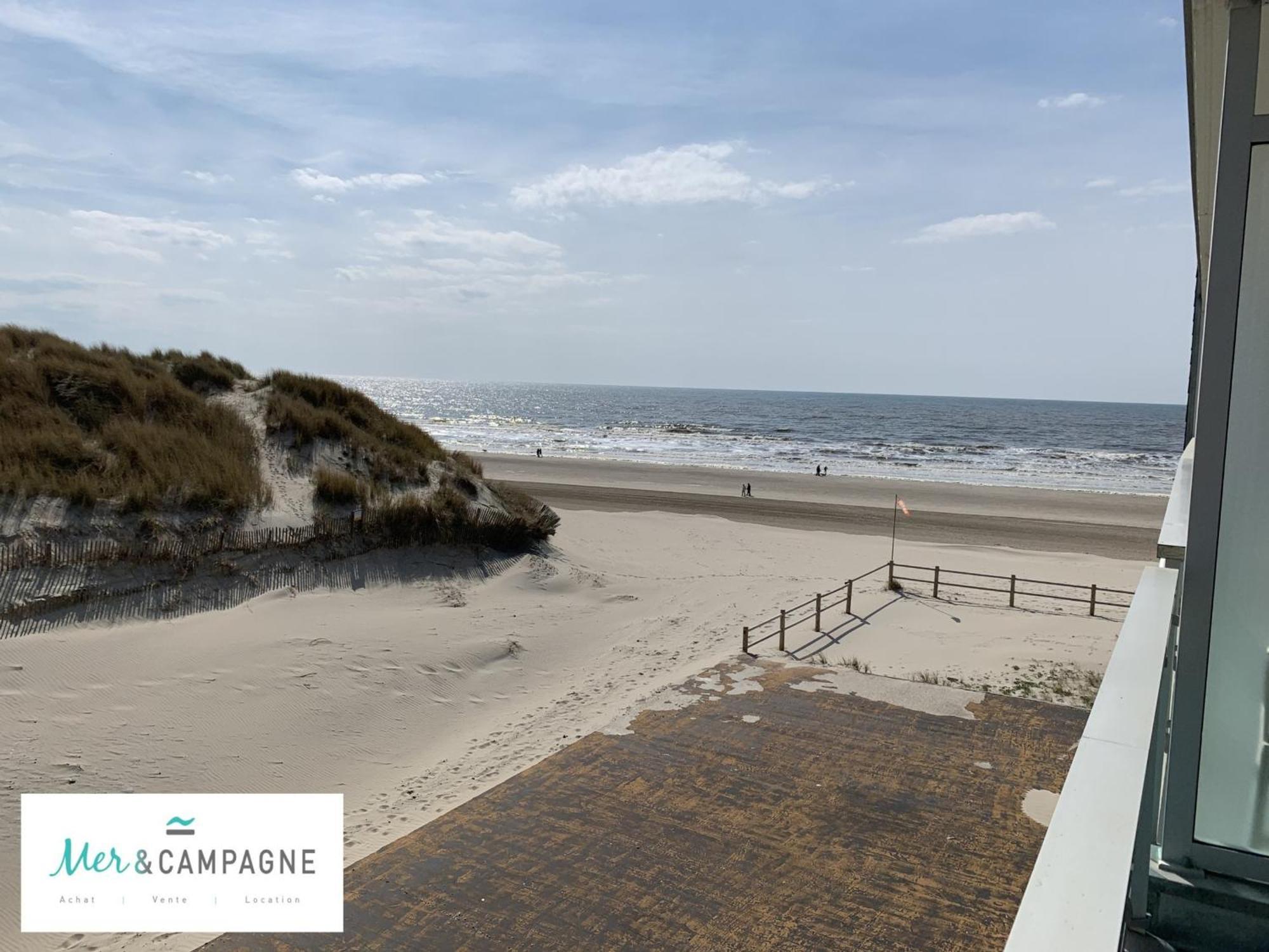Appartement Renove Avec Garage Prive, Balcon Et Vue Mer - Fr-1-482-87 Fort-Mahon-Plage Eksteriør billede