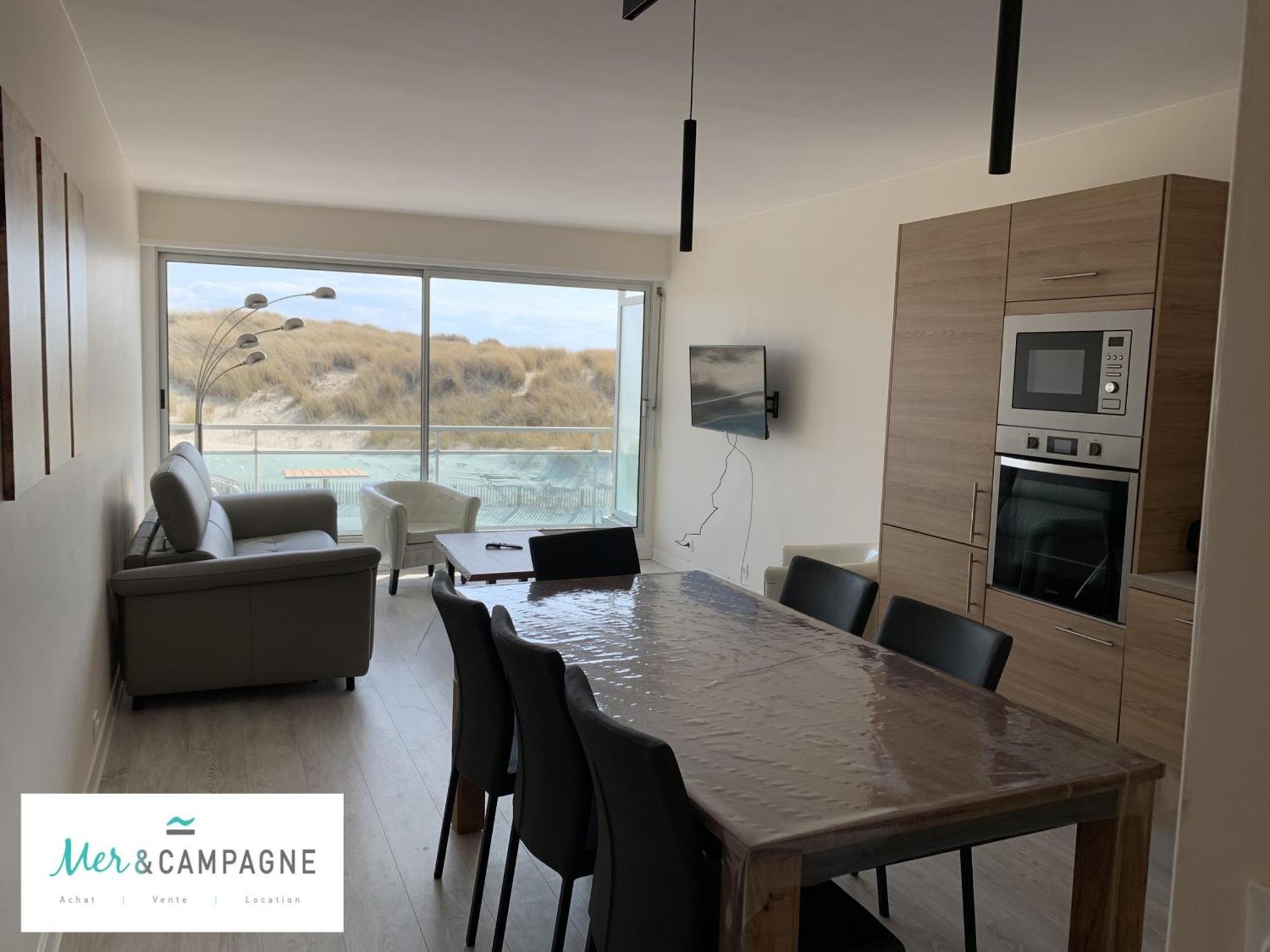 Appartement Renove Avec Garage Prive, Balcon Et Vue Mer - Fr-1-482-87 Fort-Mahon-Plage Eksteriør billede
