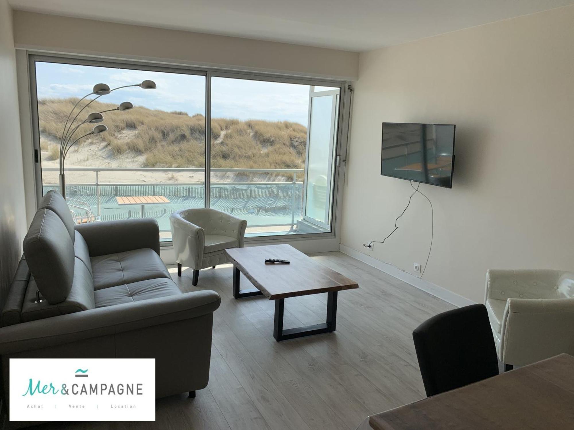 Appartement Renove Avec Garage Prive, Balcon Et Vue Mer - Fr-1-482-87 Fort-Mahon-Plage Eksteriør billede