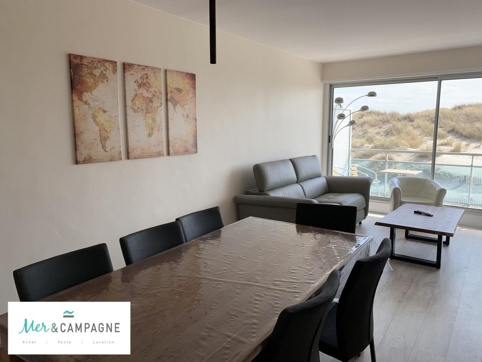 Appartement Renove Avec Garage Prive, Balcon Et Vue Mer - Fr-1-482-87 Fort-Mahon-Plage Eksteriør billede