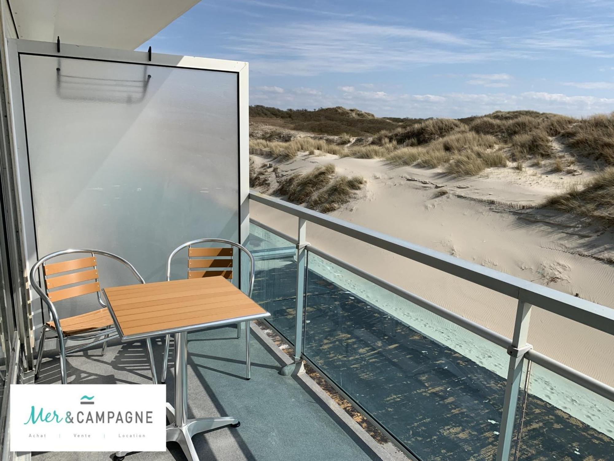Appartement Renove Avec Garage Prive, Balcon Et Vue Mer - Fr-1-482-87 Fort-Mahon-Plage Eksteriør billede