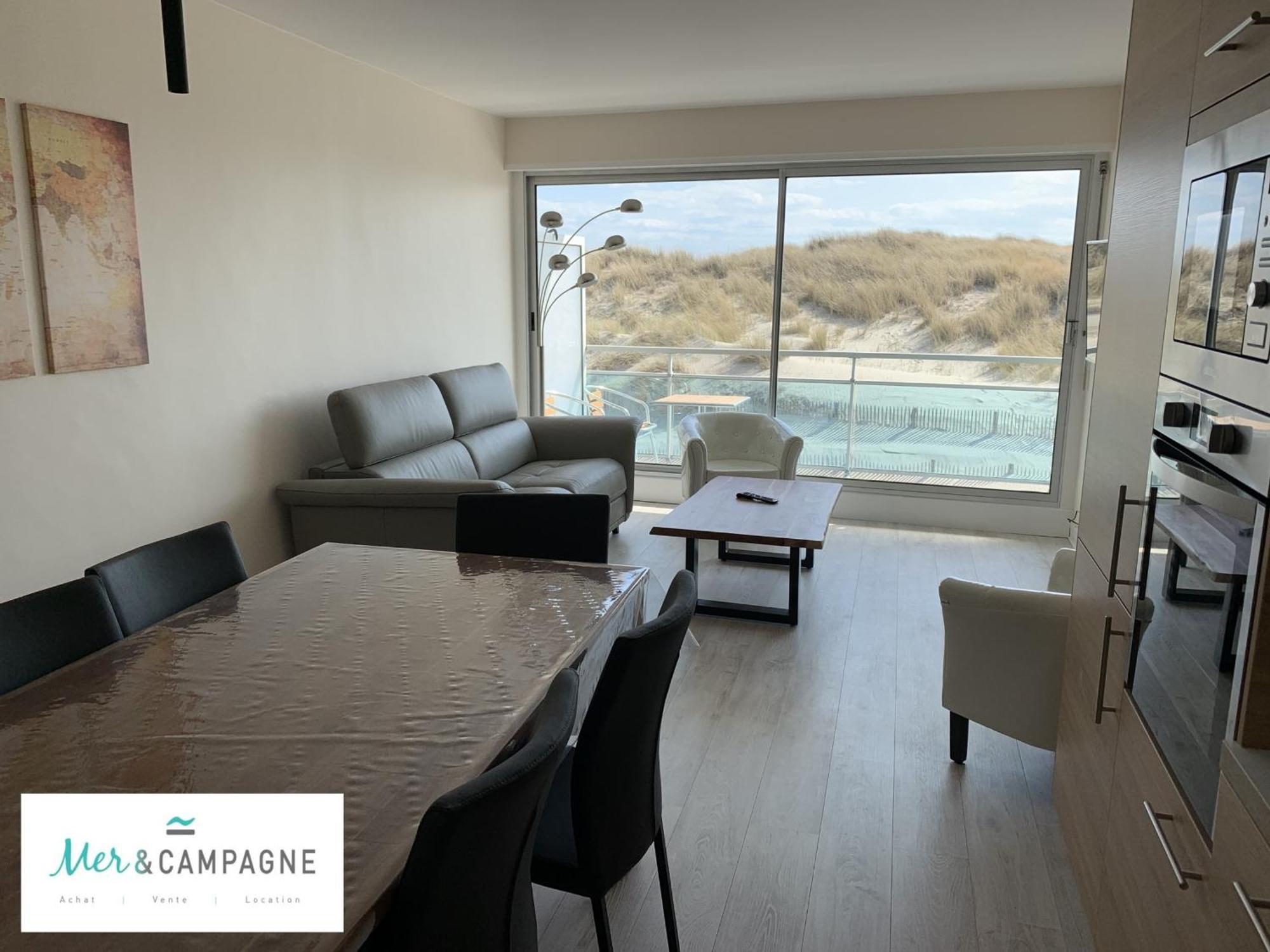 Appartement Renove Avec Garage Prive, Balcon Et Vue Mer - Fr-1-482-87 Fort-Mahon-Plage Eksteriør billede