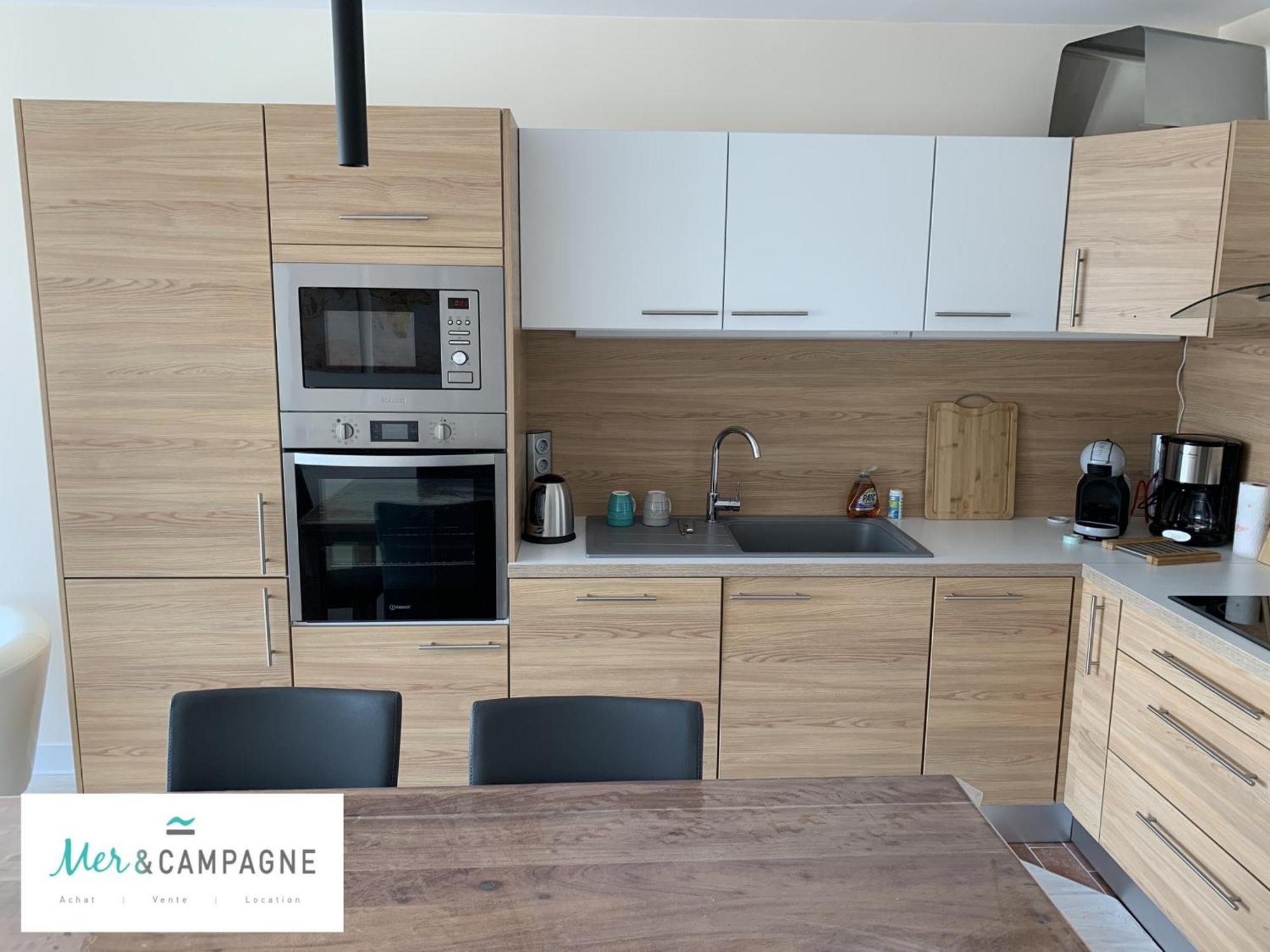 Appartement Renove Avec Garage Prive, Balcon Et Vue Mer - Fr-1-482-87 Fort-Mahon-Plage Eksteriør billede